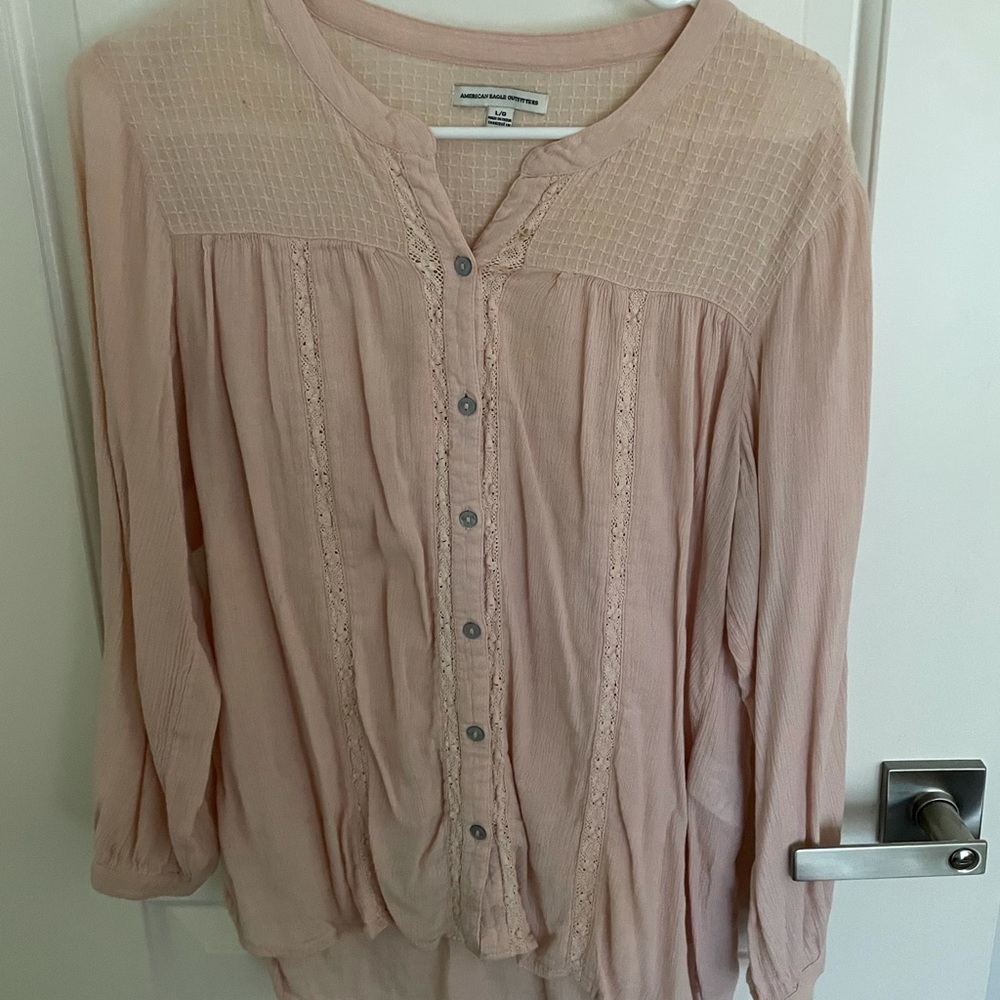 Long sleeve blouse